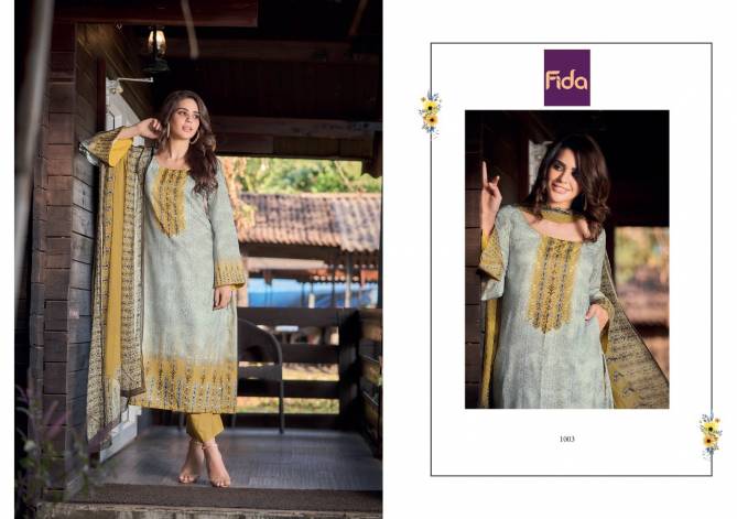 Shiza By Fida Digital Printed Cotton Dress Material Wholesale Market In Surat
